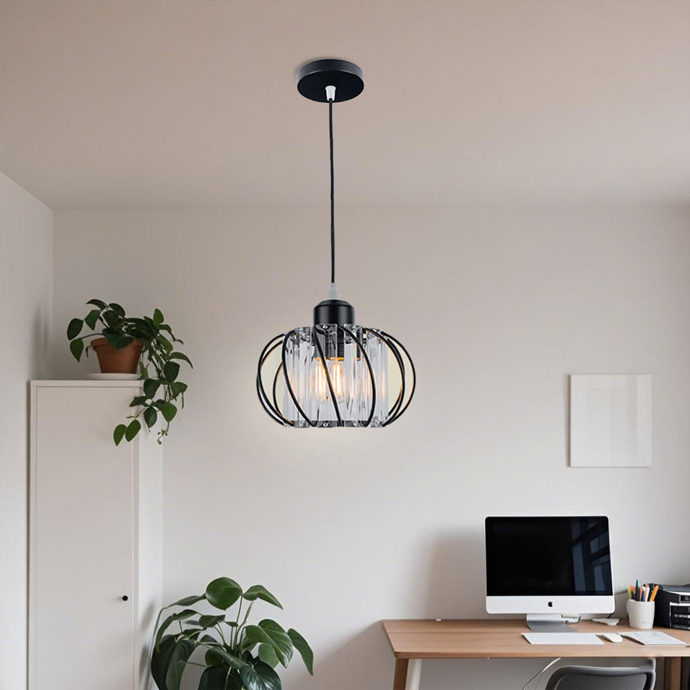 Nordische Pendelleuchte Glas – LED – Kugelform – Flur & Wohnzimmer