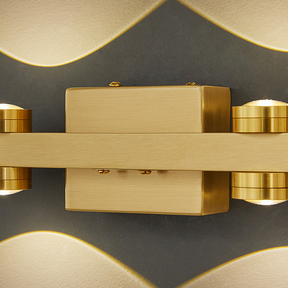 Zentro – Stilvolle LED-Wandleuchte für Badezimmerbeleuchtung