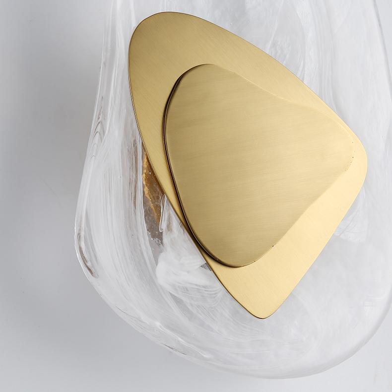 NordicCrystal - Moderne Kristall-Wandleuchte