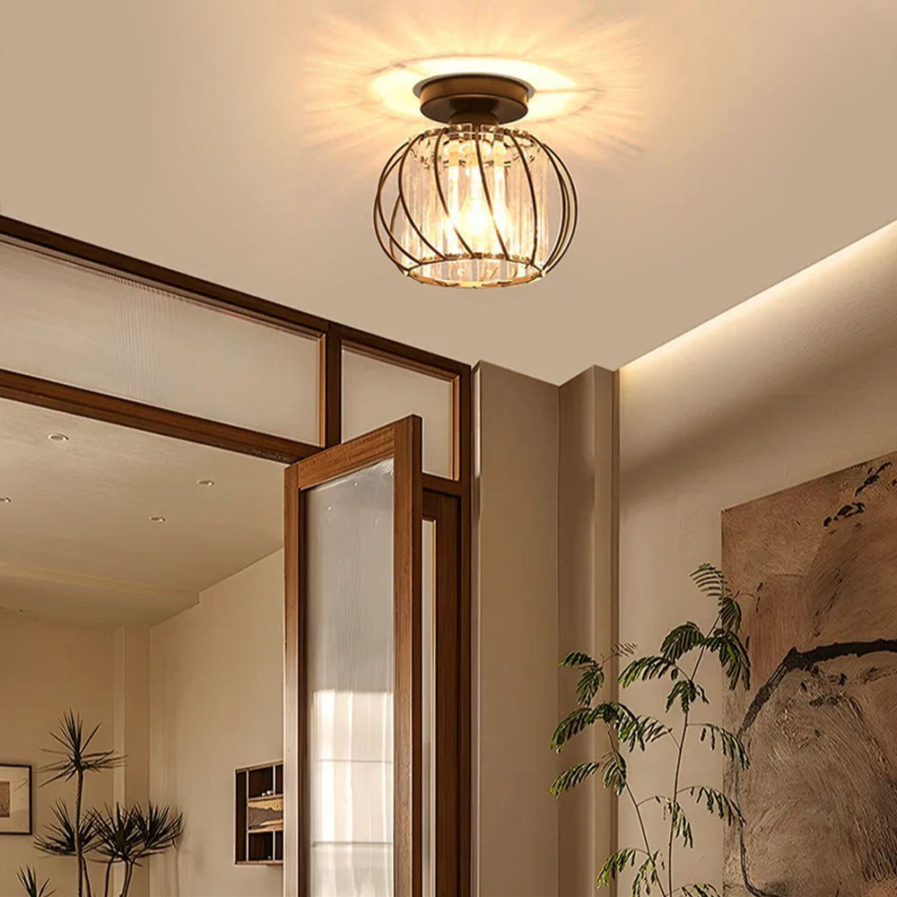 Nordische Pendelleuchte Glas – LED – Kugelform – Flur & Wohnzimmer