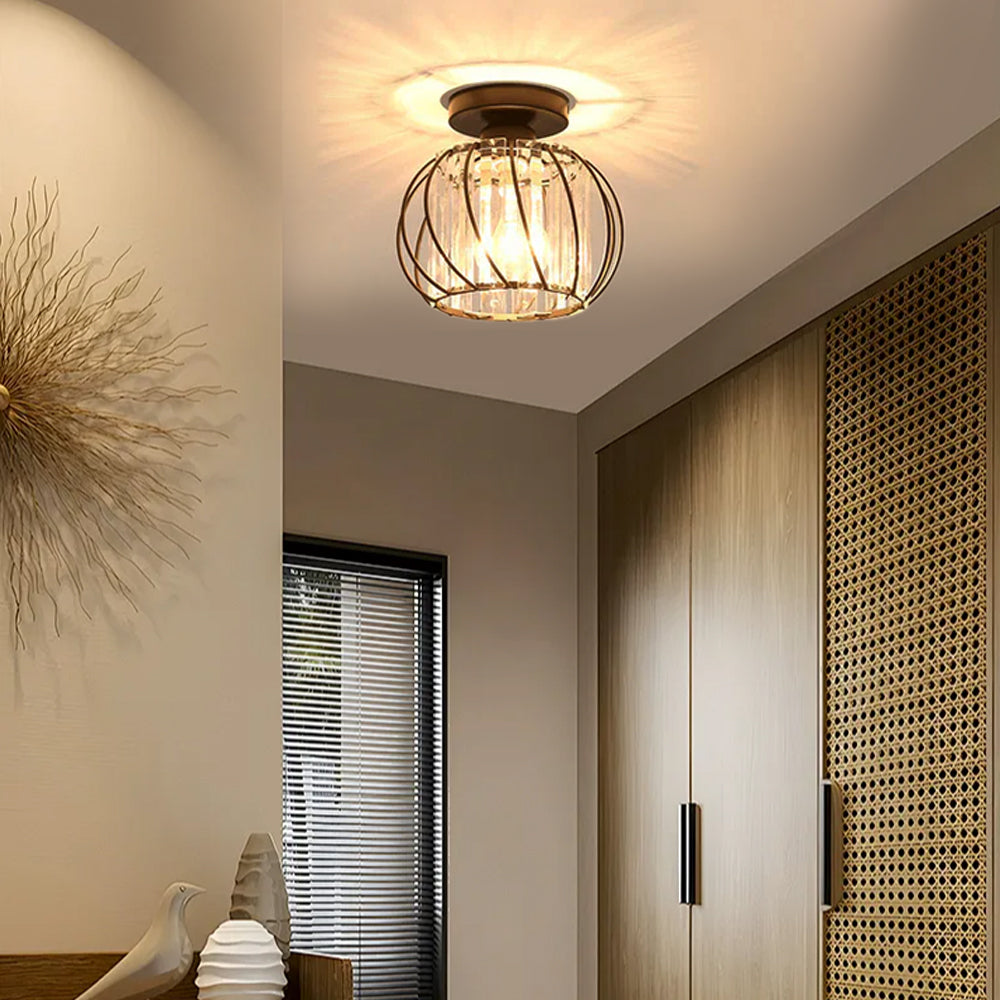 Nordische Pendelleuchte Glas – LED – Kugelform – Flur & Wohnzimmer