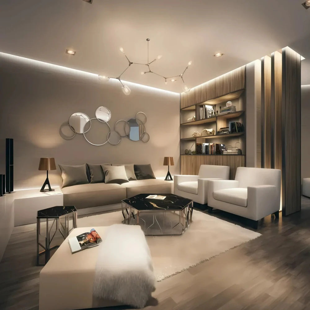 LumiFlex LED Lichtleiste modern – mit Sensor warmweiß Flur