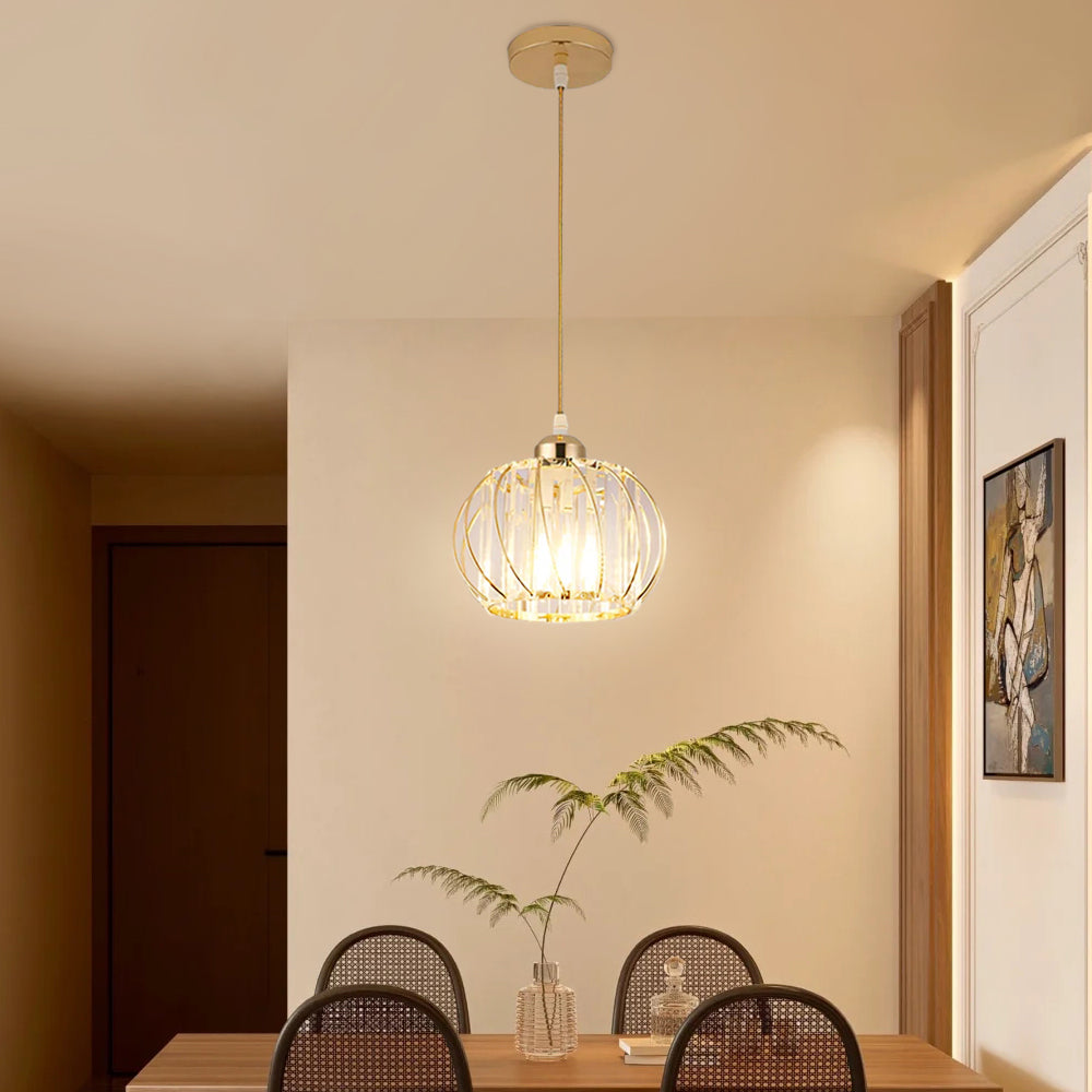 Nordische Pendelleuchte Glas – LED – Kugelform – Flur & Wohnzimmer