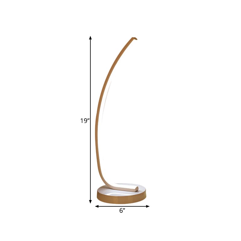 FlexGlow LED-Tischlampe modern biegbar Schwarz Bürolicht