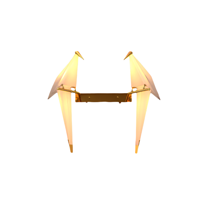 Vogelleuchte – Stilvolle LED-Wandlampe mit Vogelmotiv