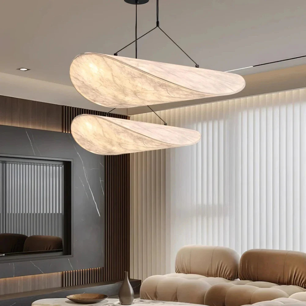 LichtKunst – Designer LED-Wandleuchte Schwarz Wohnzimmer