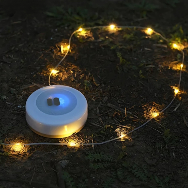 CampGlow String – LED Lichterkette USB-C | Camping Garten IP