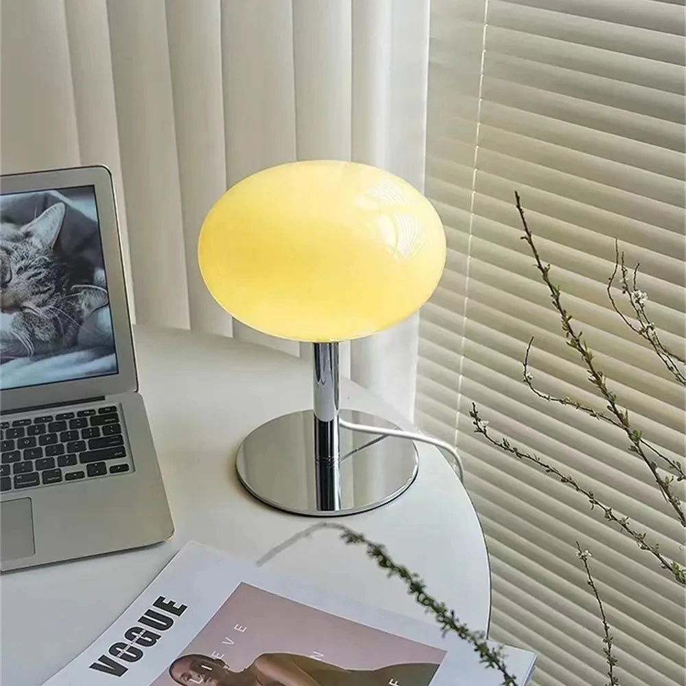 LumiPop Tischlampe – Bauhaus Stil, dimmbar, bunt, für Wohnzimmer