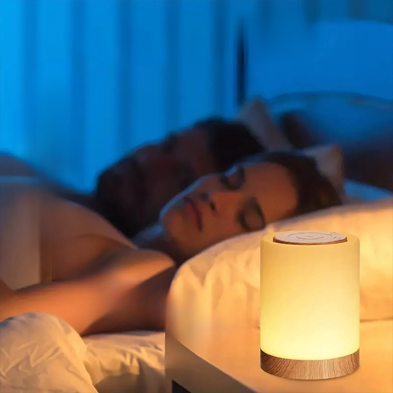 GlowSensi LED Nachtlicht – Smart Sensorlampe Weiß für Schlafzimmer