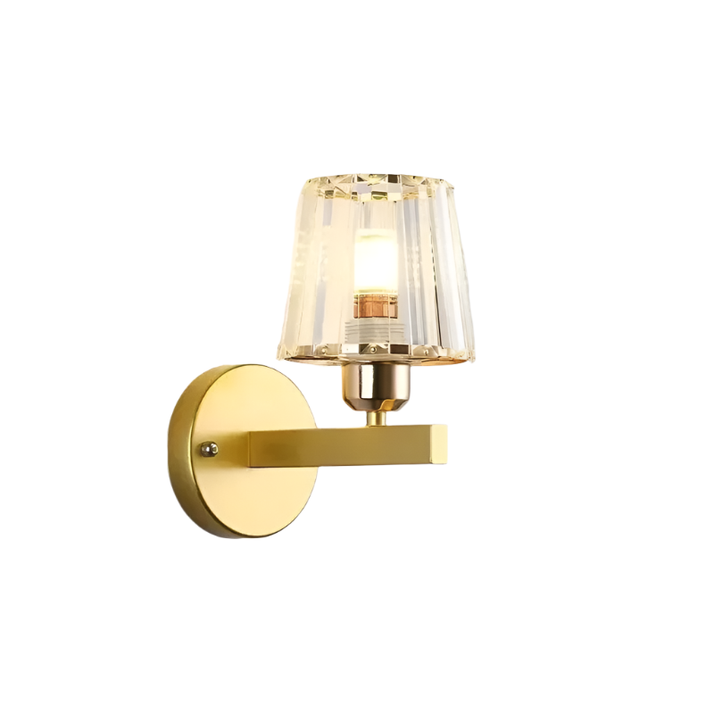 LumaCrystal – Moderne LED-Wandleuchte mit Kristallakzent