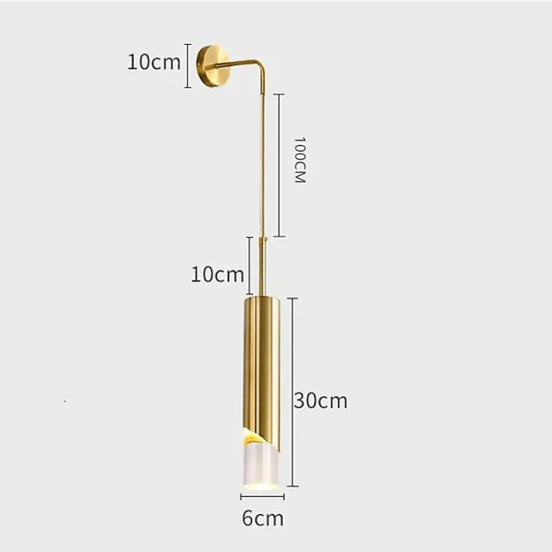 OpalLight – Stilvolle LED-Wandleuchte für das Schlafzimmer