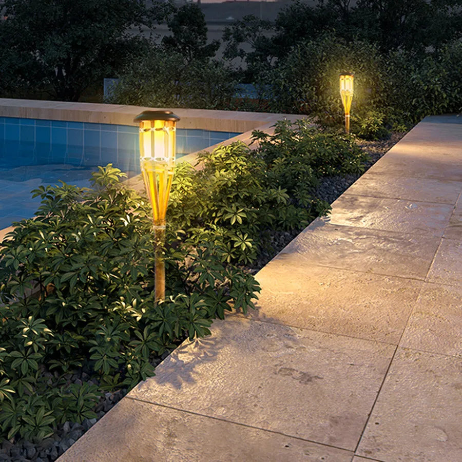 BrightFlare - Umweltfreundliche Solar-Fackel