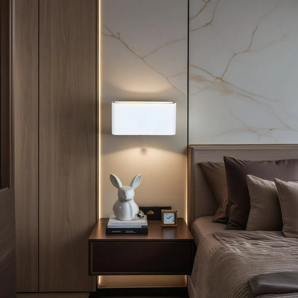 Moderne wasserdichte LED Wandleuchte doppelte Lichtquelle