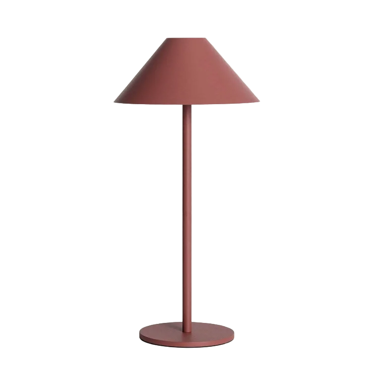 LumiZen Kegellampe skandinavisch dimmbar beige Schlafzimmer