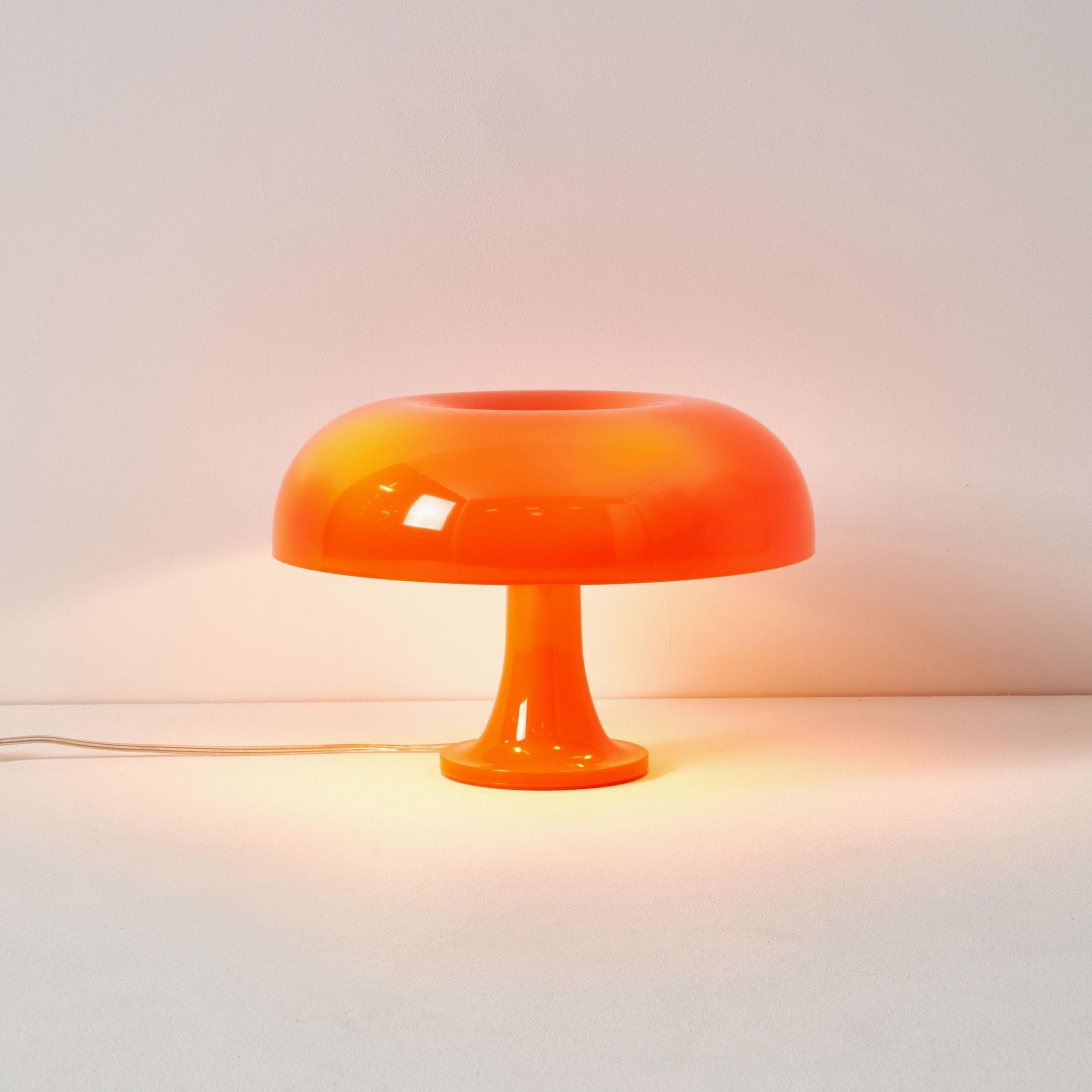 MushGlow Pilz Tischlampe – Retro LED dimmbar – Warmweiß Nachttischlampe