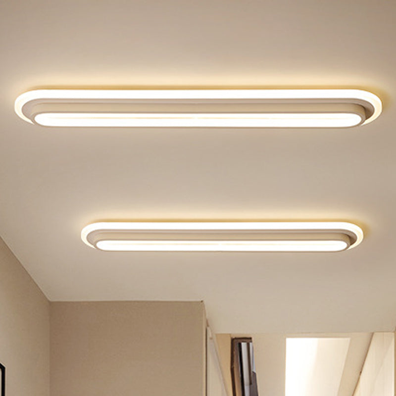 Ovaluxe – Moderne LED-Deckenleuchte im ovalen Design