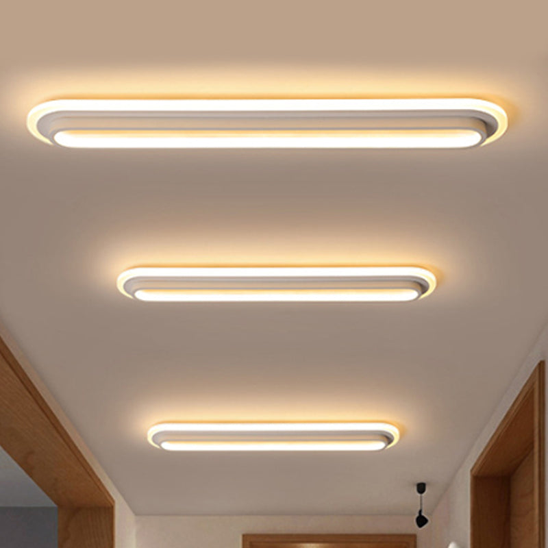 Ovaluxe – Moderne LED-Deckenleuchte im ovalen Design