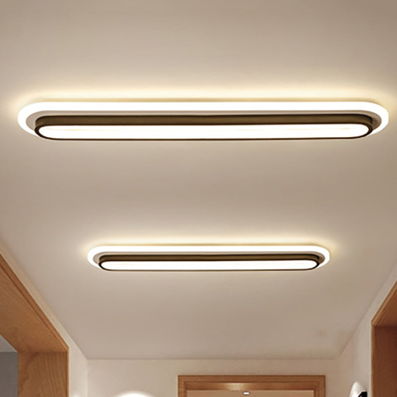 Ovaluxe – Moderne LED-Deckenleuchte im ovalen Design