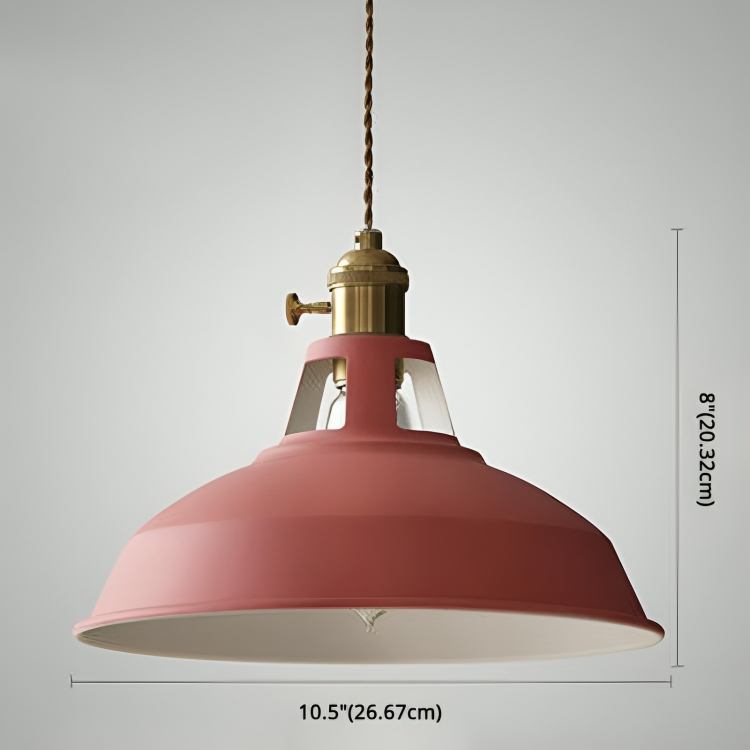 Loftico Hängeleuchte, Industrial Retro, Metall, 1-Flammig, Für Wohnzimmer