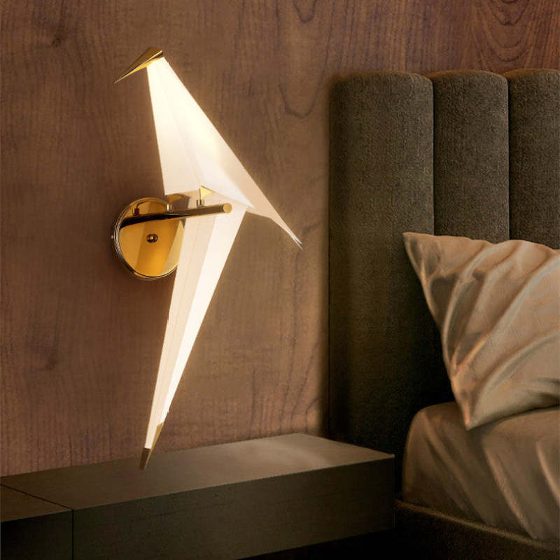 Vogelleuchte – Stilvolle LED-Wandlampe mit Vogelmotiv