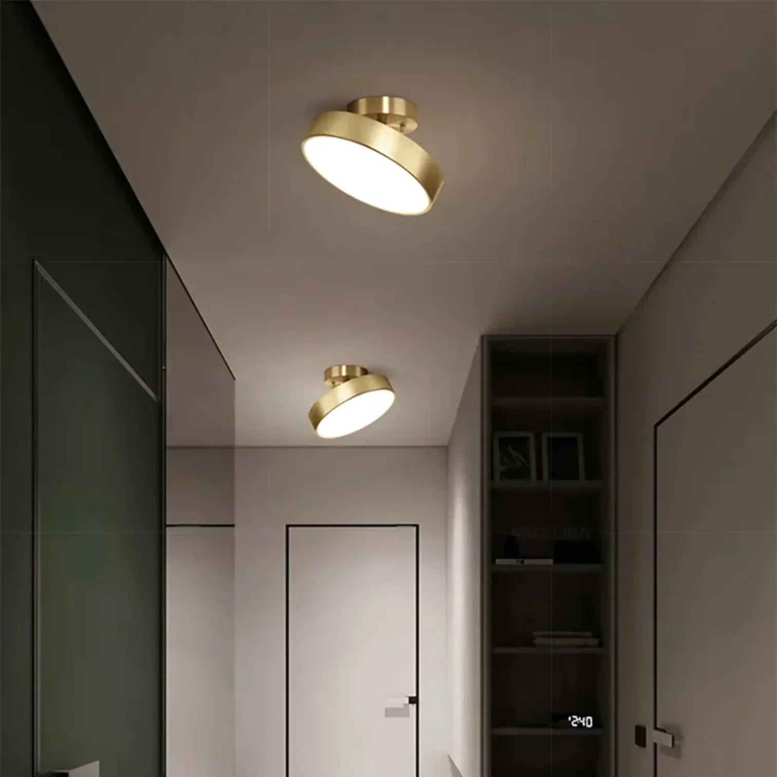 CouronneLuxe – Moderne LED-Hängeleuchte Skulptural Weiß Wohnzimmer