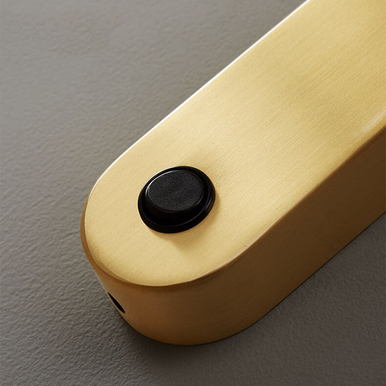 Brillano LED-Wandleuchte in Kupfer – Modern & Elegant für Wohnzimmer & Flur