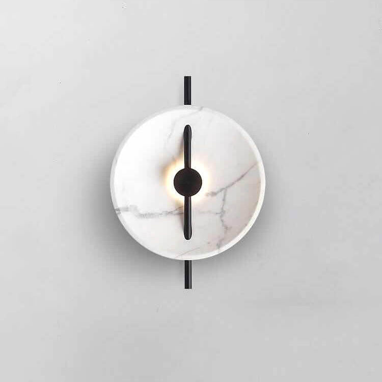 VerdeLamp - Moderne LED-Wandleuchte aus Kunstharz und Marmor
