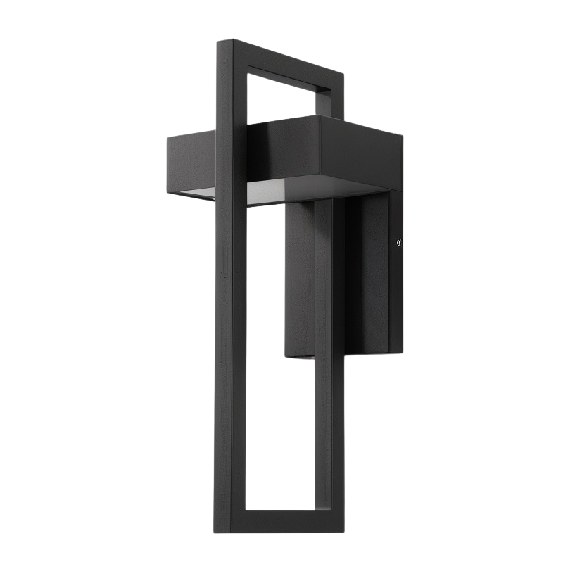 TwilightBeam – Moderne LED Außenwandleuchte aus Edelstahl für Garten & Hauswand