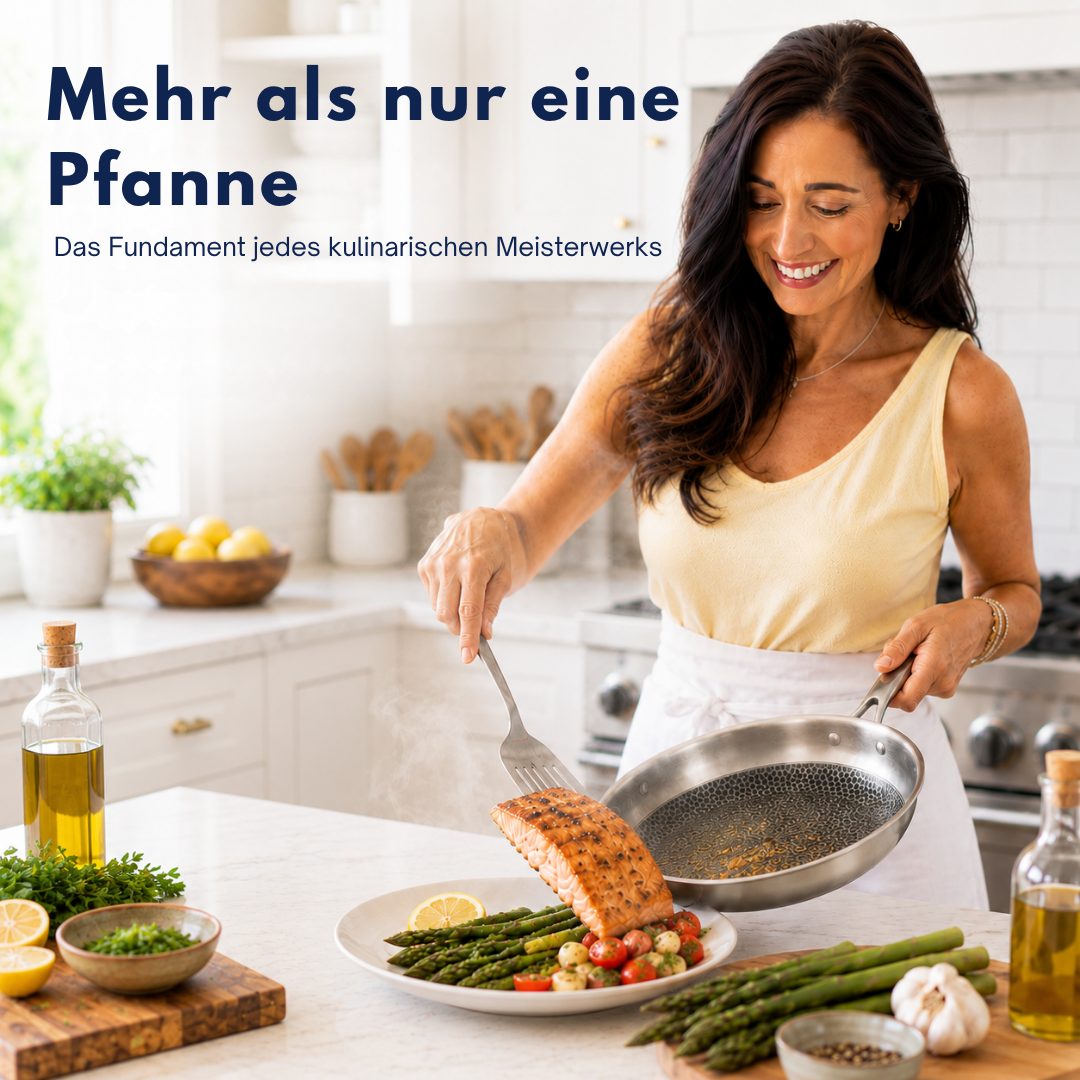 Bratpfanne aus Titan | Antihaftbeschichtung, 28 cm & 32 cm