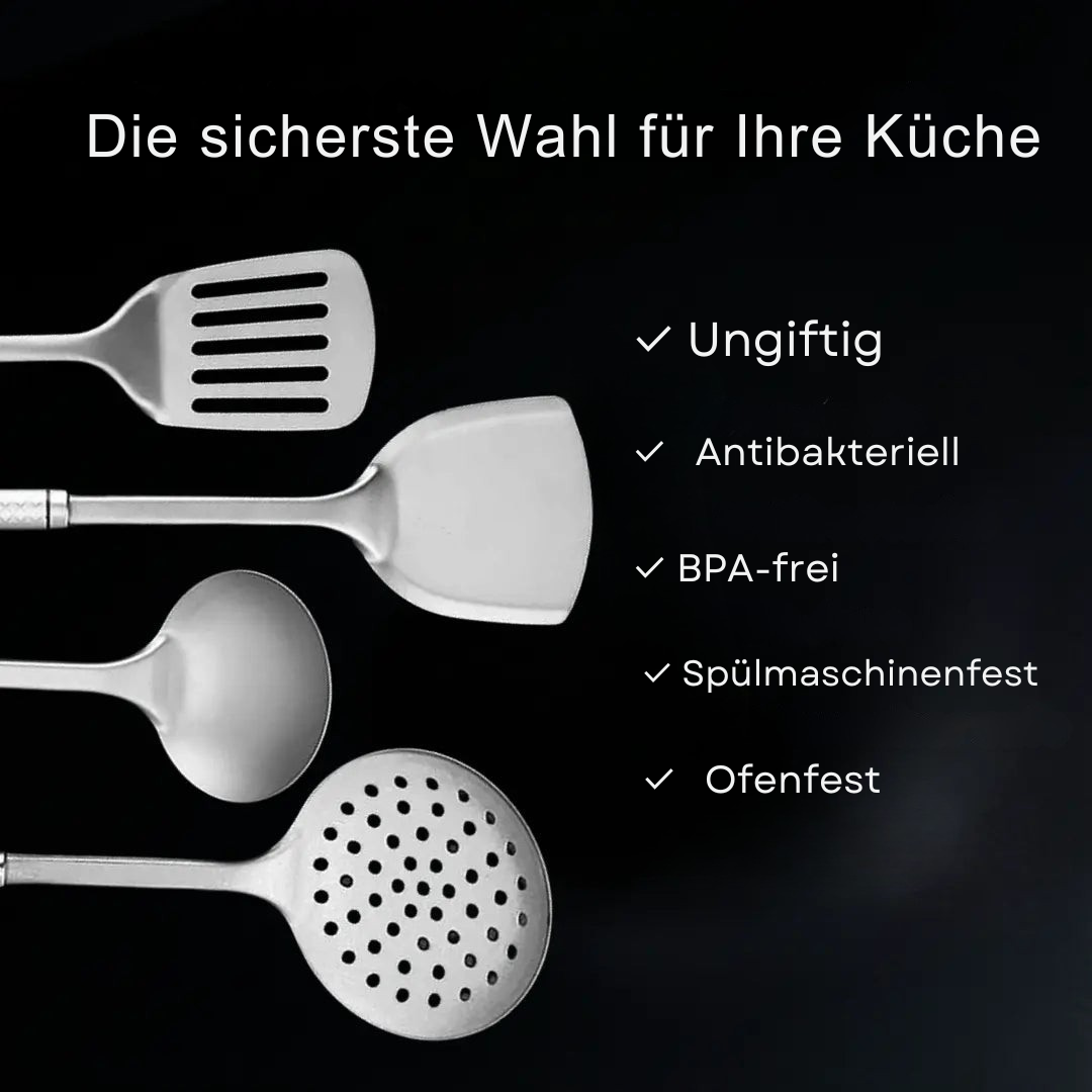 Küchenutensilien-Set | Ultraleicht & Hitzebeständig