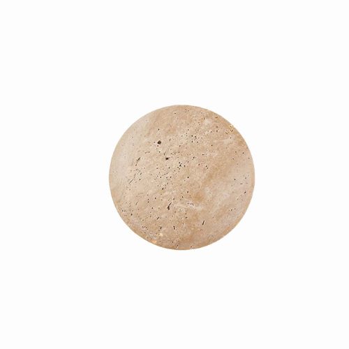 SerenGlow - Minimalistische Wandleuchte aus Travertin