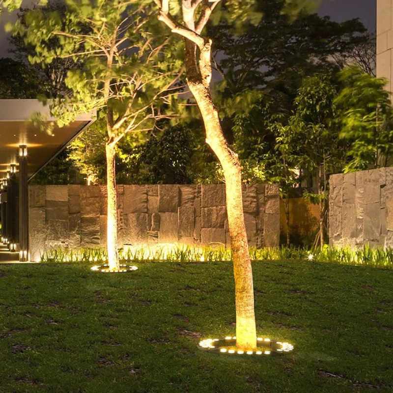 LumoTree Gartenstrahler LED Spot Schwarz für Bäume & Beete
