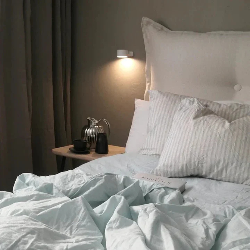 InfiniteGlow | Kabellose Dimmbarer LED-Wandleuchte mit 360° Drehfunktion