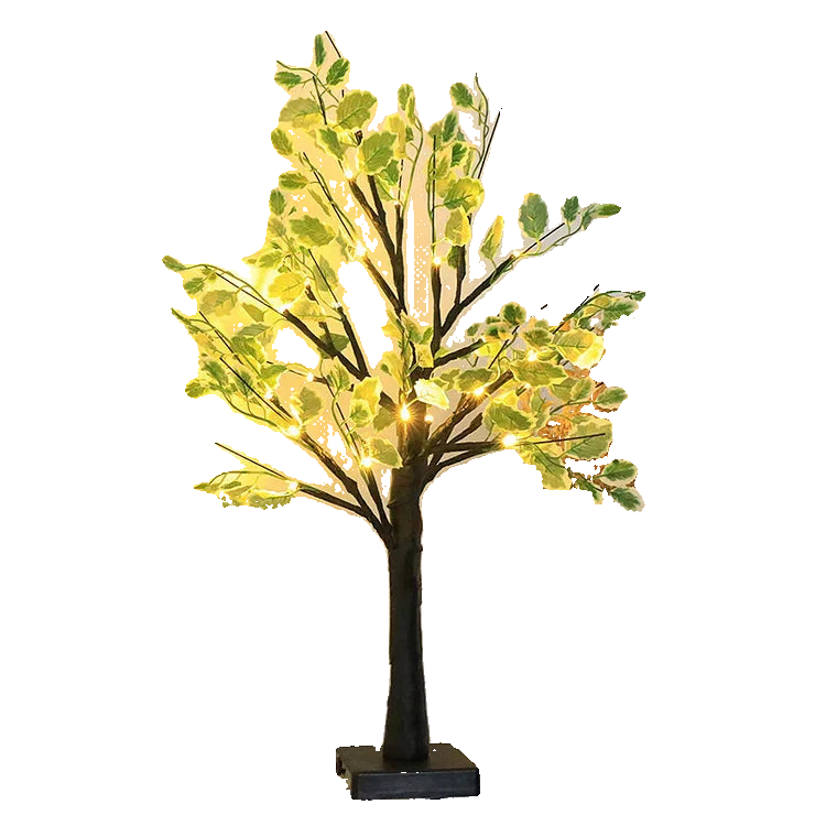 Lumora LED Baumlichter mit Grünen Blättern – Warmweiß Garten & Terrasse