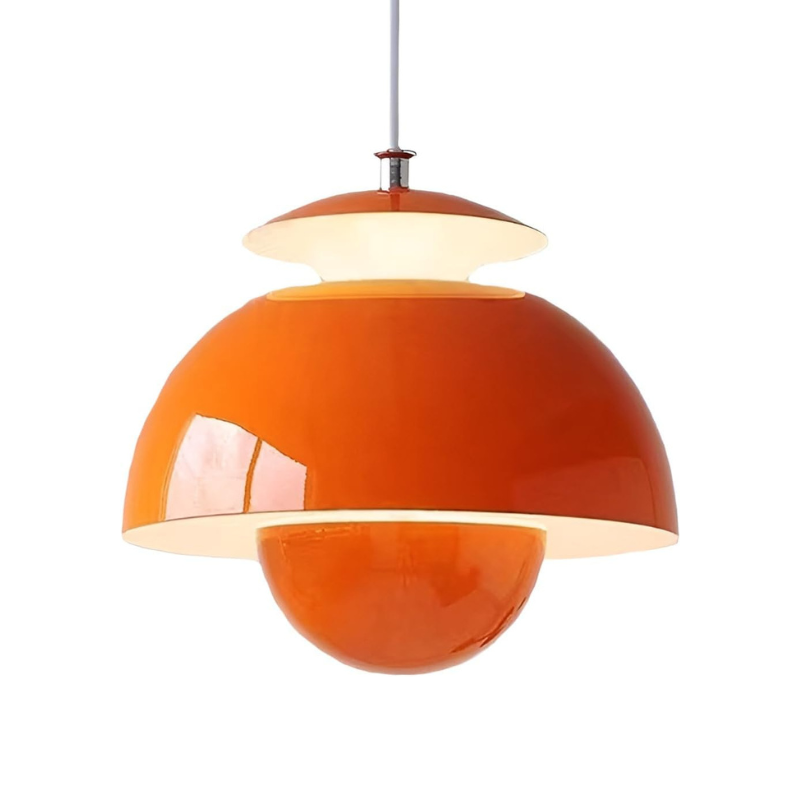 HaloLume – Moderne LED Pendelleuchte dimmbar - Deckenlampe warmweiß