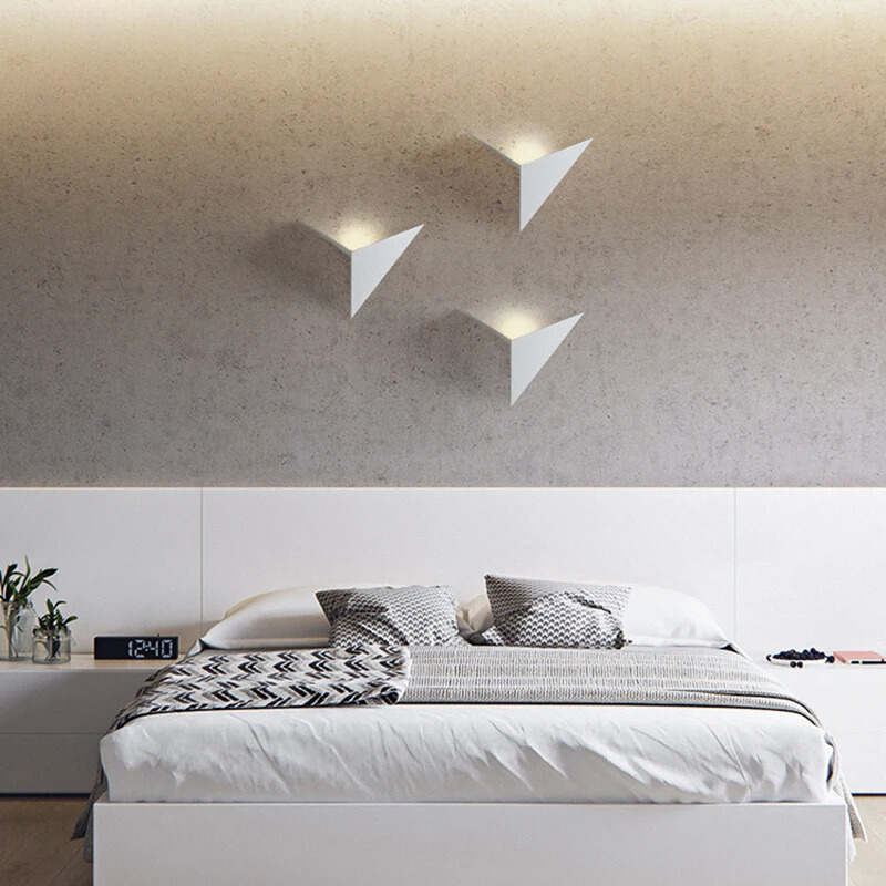 DrieLicht - Energieeffiziente LED-Wandleuchte - Minimalistisches Design für Wohnzimmer oder Schlafzimmer