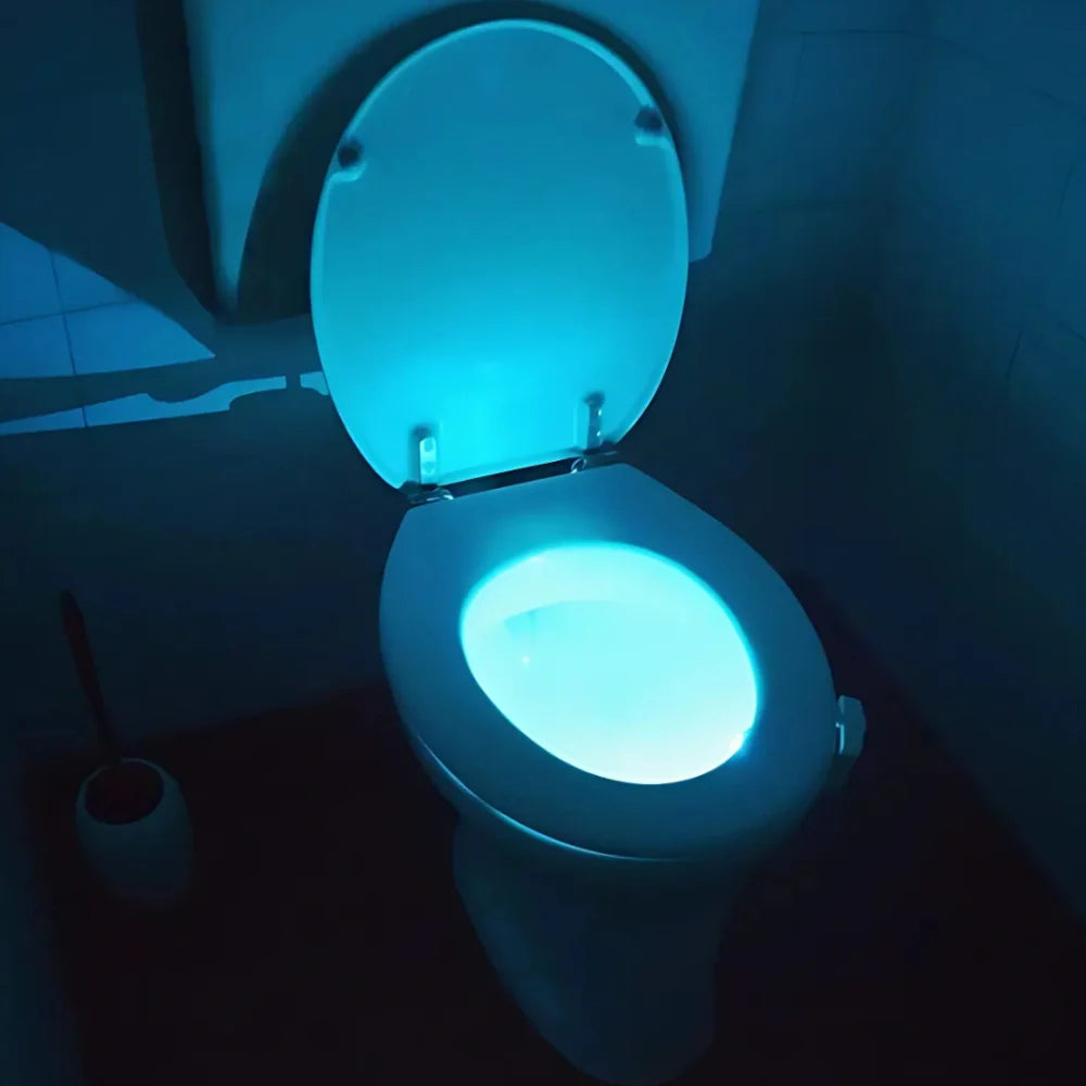 GlowLoo LED WC-Nachtlicht Bewegungsmelder Mehrfarbig fürs Bad