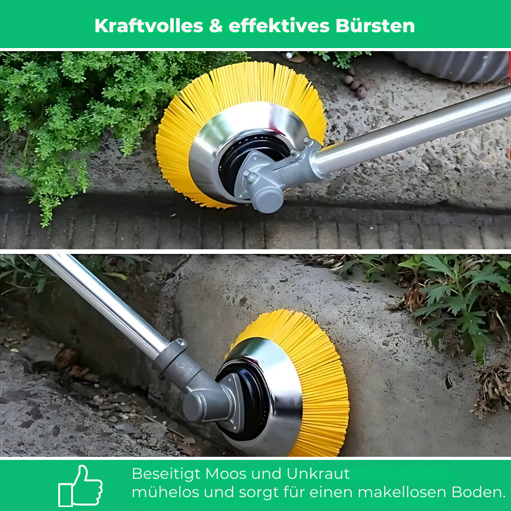 Nylon Freischneiderkopf G80 PRO – 200mm, 10000 U/min, Sehr Steif – Für Bis 20mm Stange