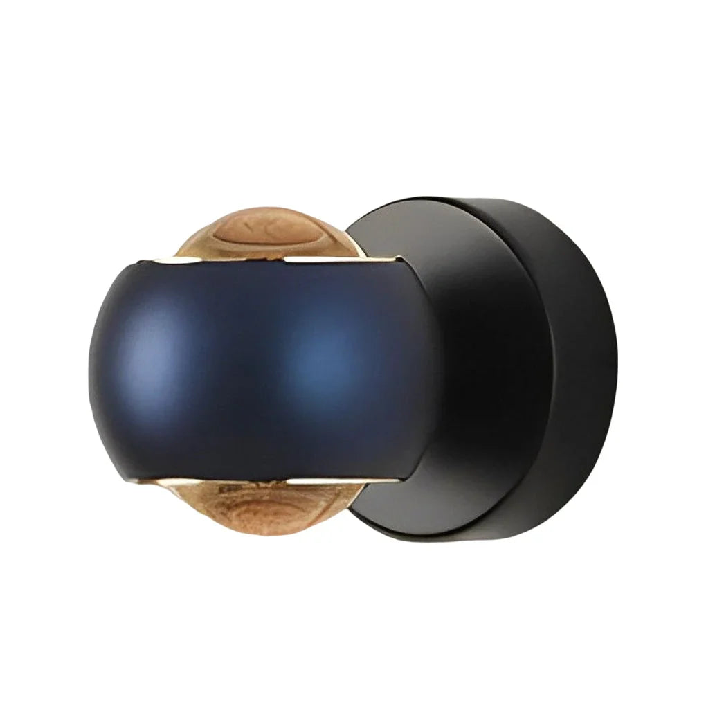 RayVera LED-Wandleuchte – Minimalistisches Design in Schwarz & Gold