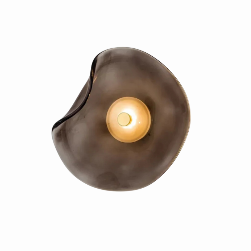 EternaGlow I LED-Wandleuchte - Glasdesign mit energieeffizienter Beleuchtung für den Korridor