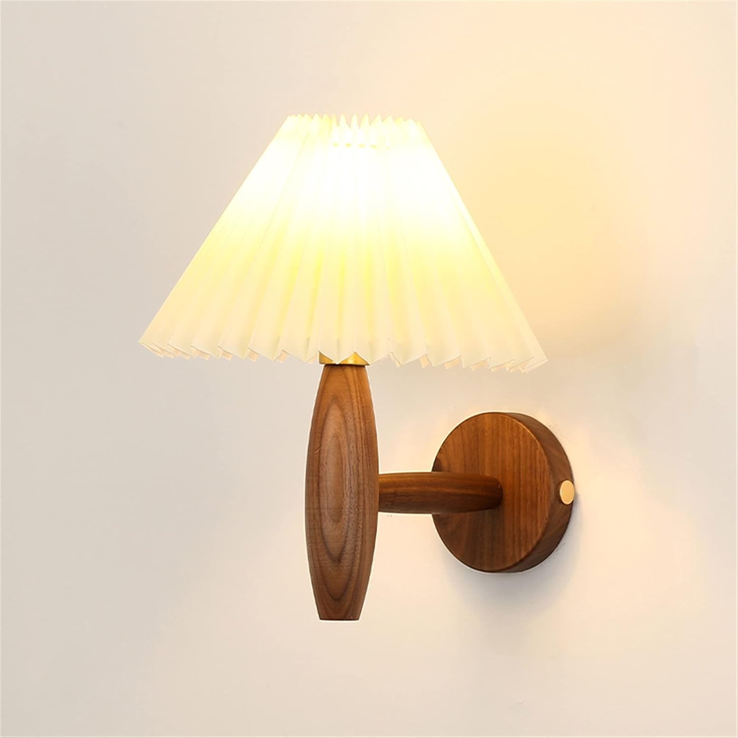LumiOak - Elegante Wandleuchte aus Holz