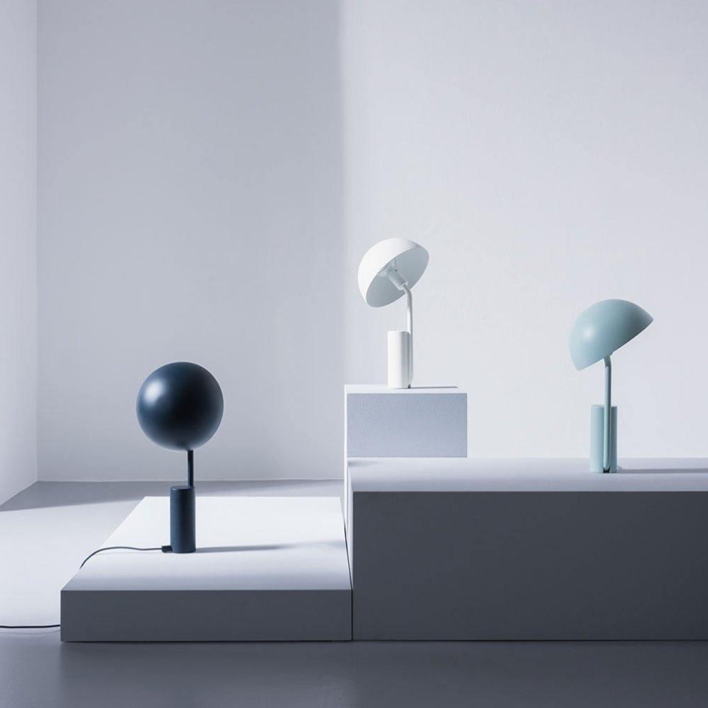 Capello Moderne Tischlampe – LED dimmbar Weiß für Wohnzimmer & Büro