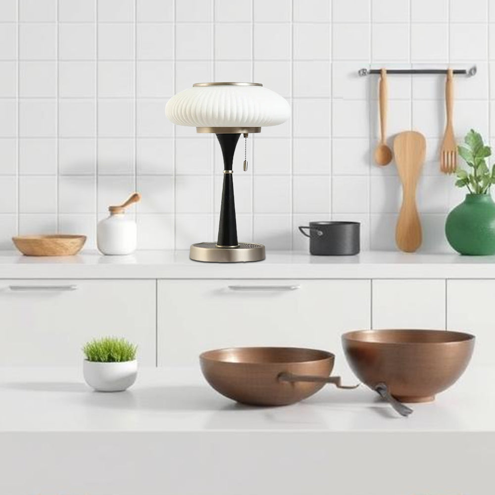 Minimalistische Tischlampe in Pilzform – LED – Dimmbar – Schlafzimmer