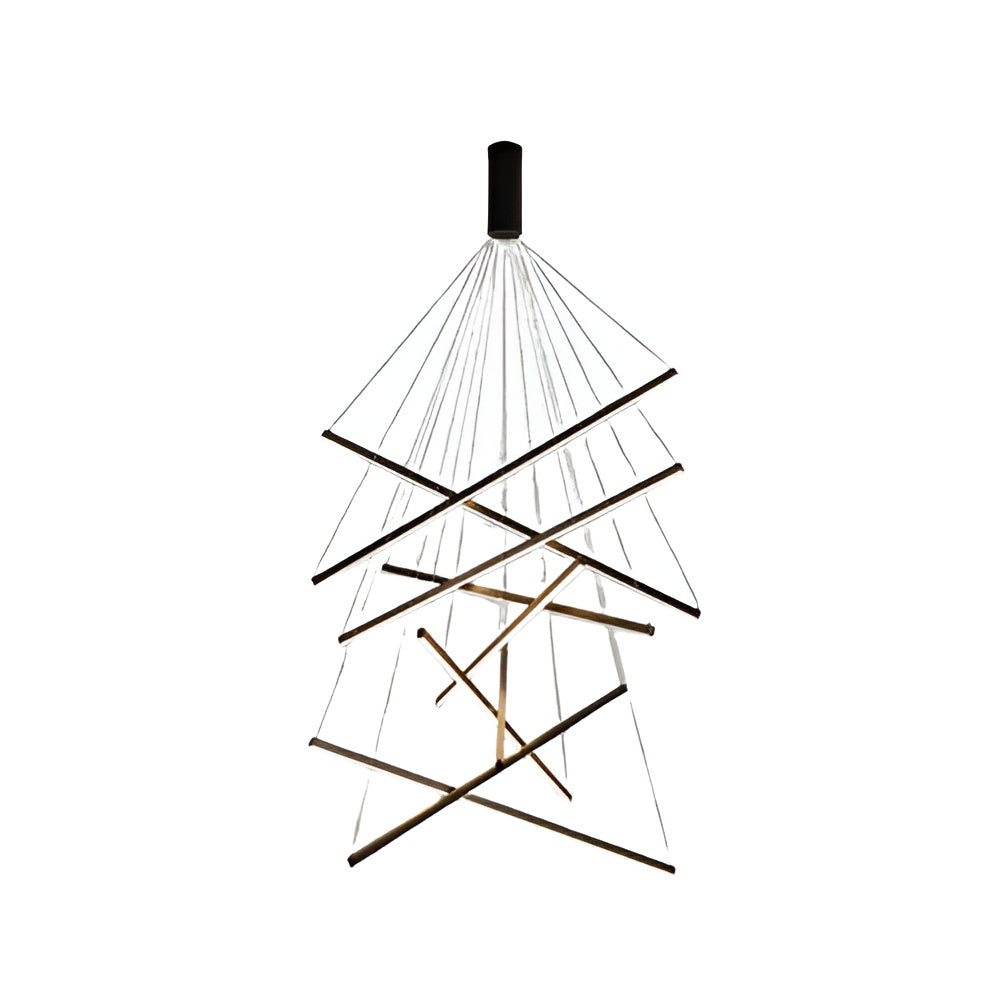 Schwarze LED Pendelleuchte – Modernes Design, Dimmbar, Metall