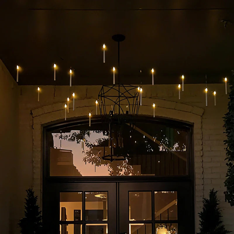 MystiGlow Schwimmkerzen – LED, kabellos, Warmweiß, Hochzeit & Outdoor