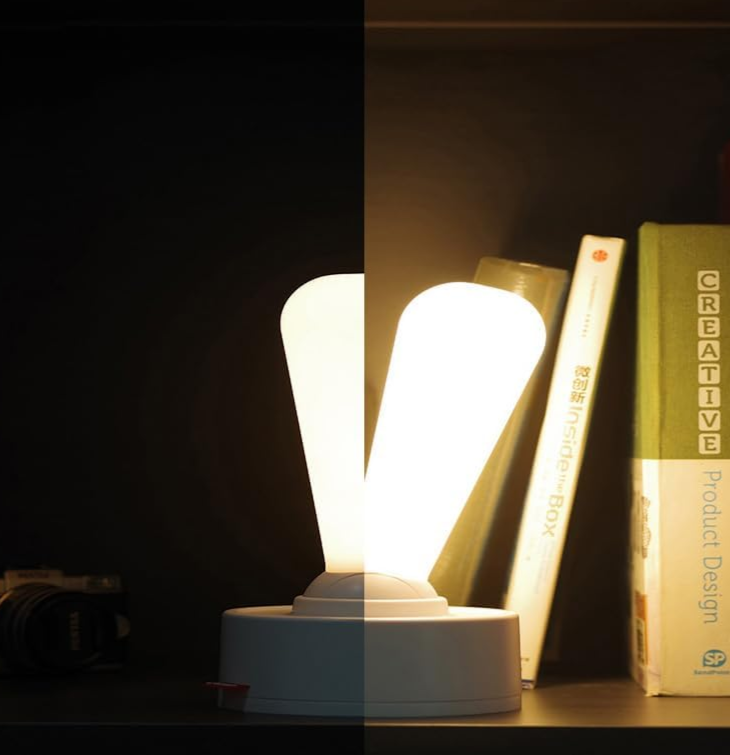 Voltura Retro LED Tischlampe – Hebelschalter Schwarz Büro