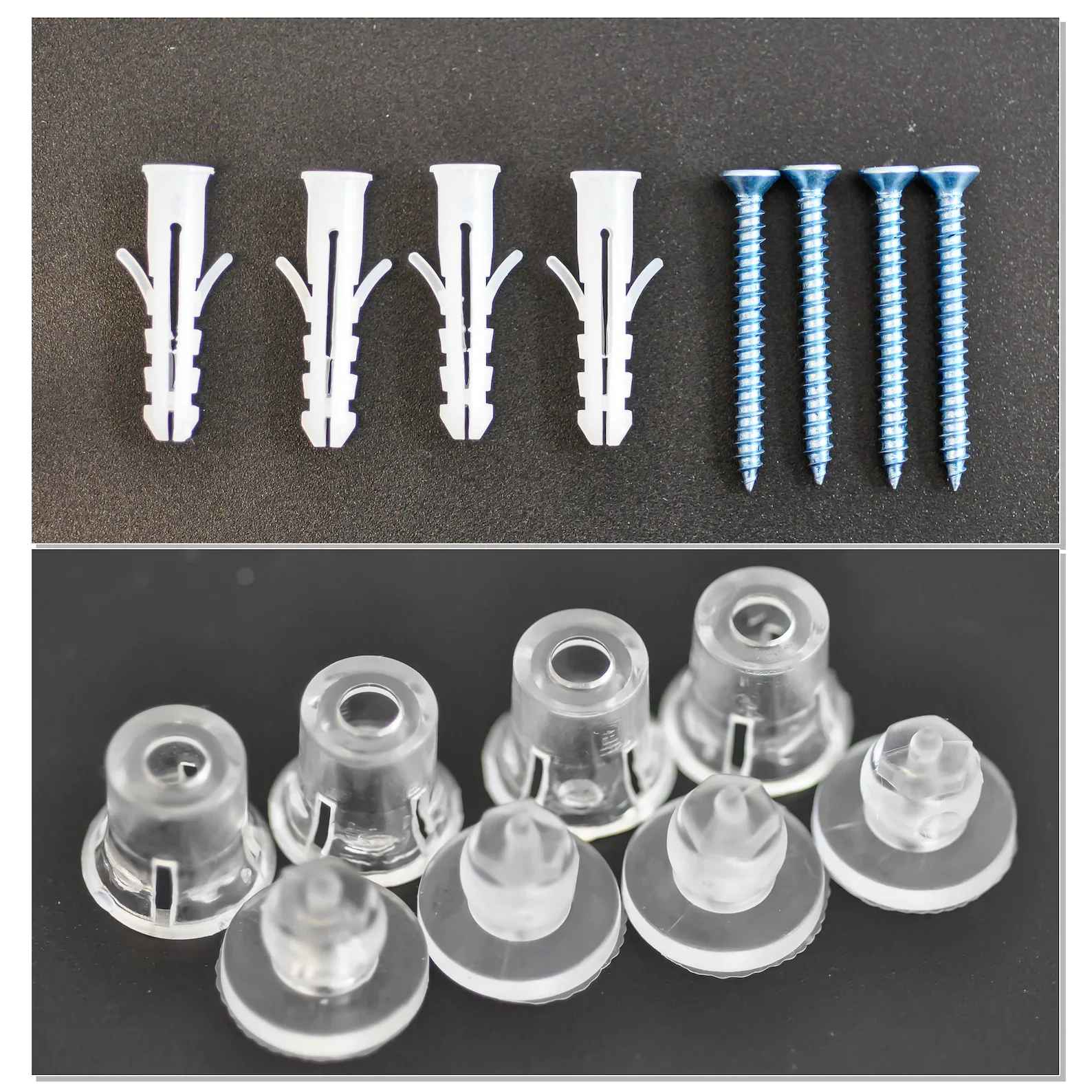 Acryl Hausnummer 3D Schwebend Modern Außen Wetterfest für Fassade und Hauseingang Anthrazit