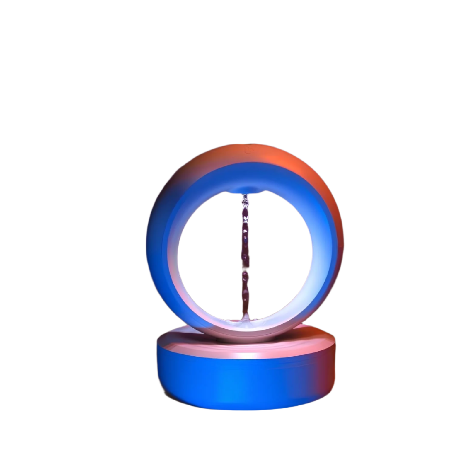 AeroGlow Schwebe-Lampe mit Nebeleffekt Weiß für Terrasse