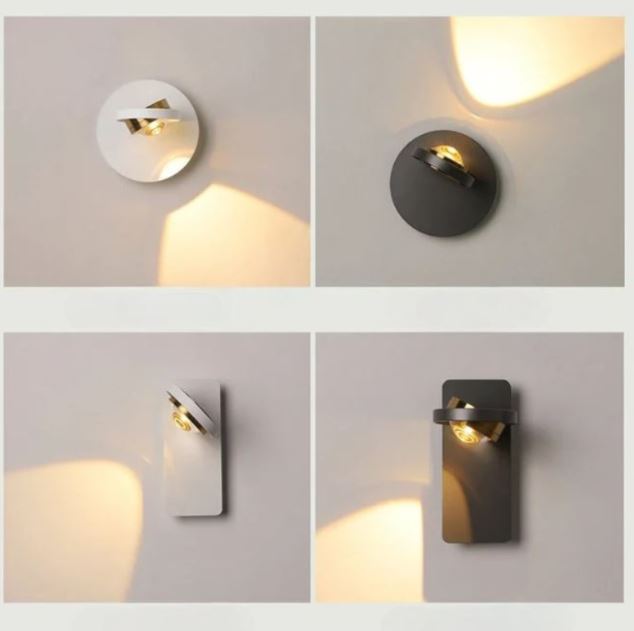 BrillioSpin - Moderne drehbare LED-Wandleuchte