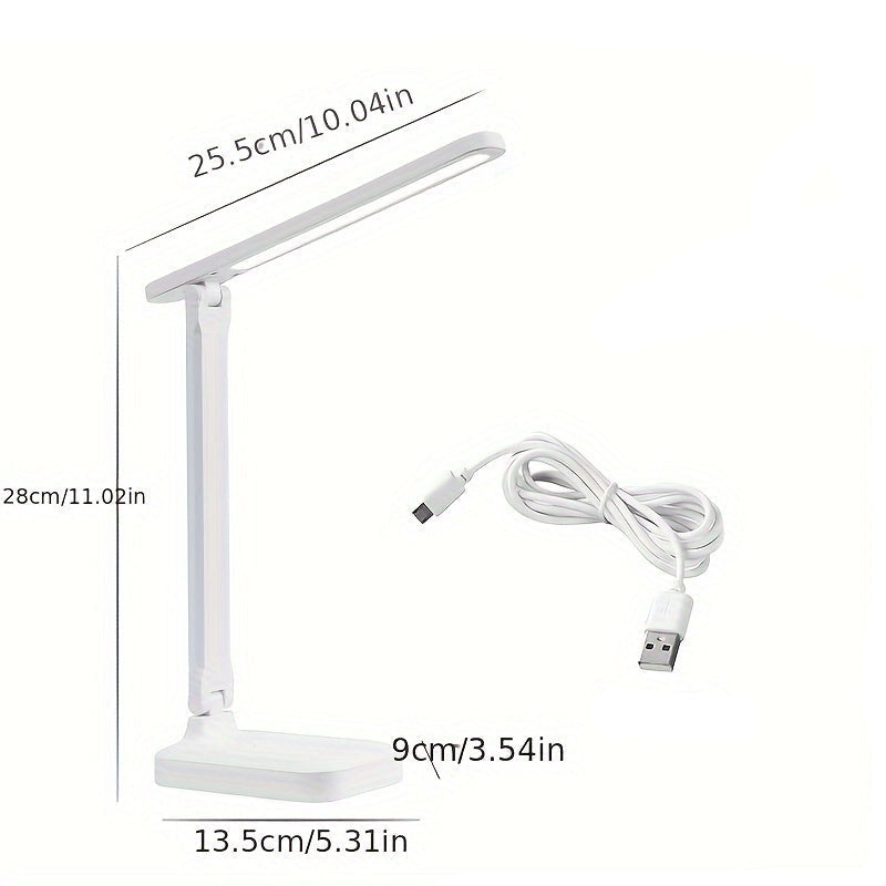 DeskFlex - LED-Schreibtischlampe mit USB und einstellbarer Lichtintensität